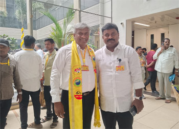 NRI TDP Central Committee Oath-Taking Ceremony held at the Central Party Office on 9th September 2026.