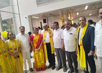 NRI TDP Central Committee Oath-Taking Ceremony held at the Central Party Office on 9th September 2026.
