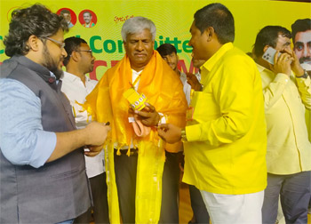 NRI TDP Central Committee Oath-Taking Ceremony held at the Central Party Office on 9th September 2026.