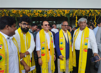 NRI TDP Central Committee Oath-Taking Ceremony held at the Central Party Office on 9th September 2026.