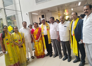 NRI TDP Central Committee Oath-Taking Ceremony held at the Central Party Office on 9th September 2026.