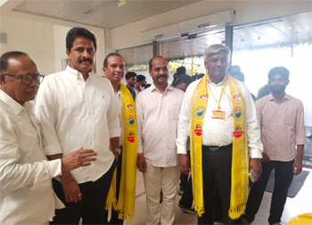 NRI TDP Central Committee Oath-Taking Ceremony held at the Central Party Office on 9th September 2026.