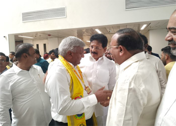 NRI TDP Central Committee Oath-Taking Ceremony held at the Central Party Office on 9th September 2026.