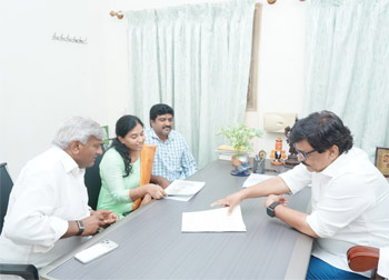 Shri Komati Jayaram Garu had a vibrant and productive meeting with the Hon'ble Tourism Minister of Andhra Pradesh, Shri Kandula Durgesh Garu, on August 8th to discuss opportunities and initiatives for the development of tourism in Andhra Pradesh.